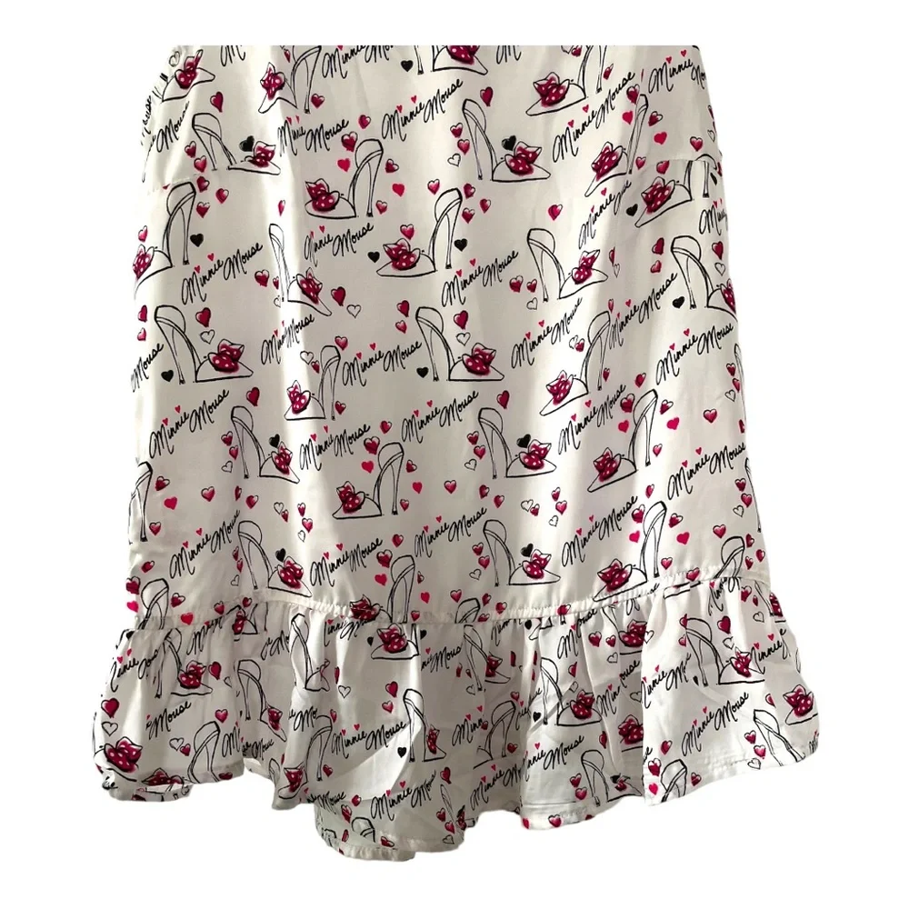 NWT Disney Parks Authentic Original Minnie Mouse sleeveless blouse - Picture 3 of 15